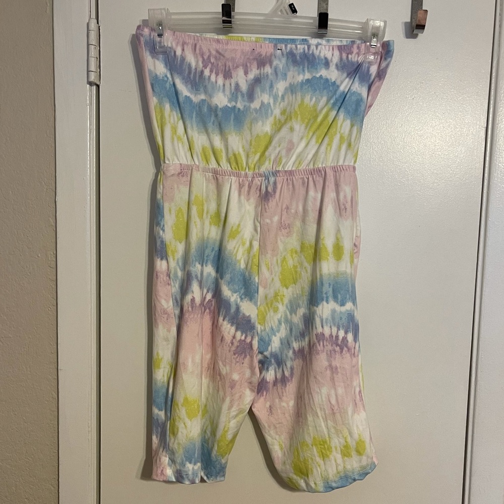 Tie Dye Coco and Shay Romper